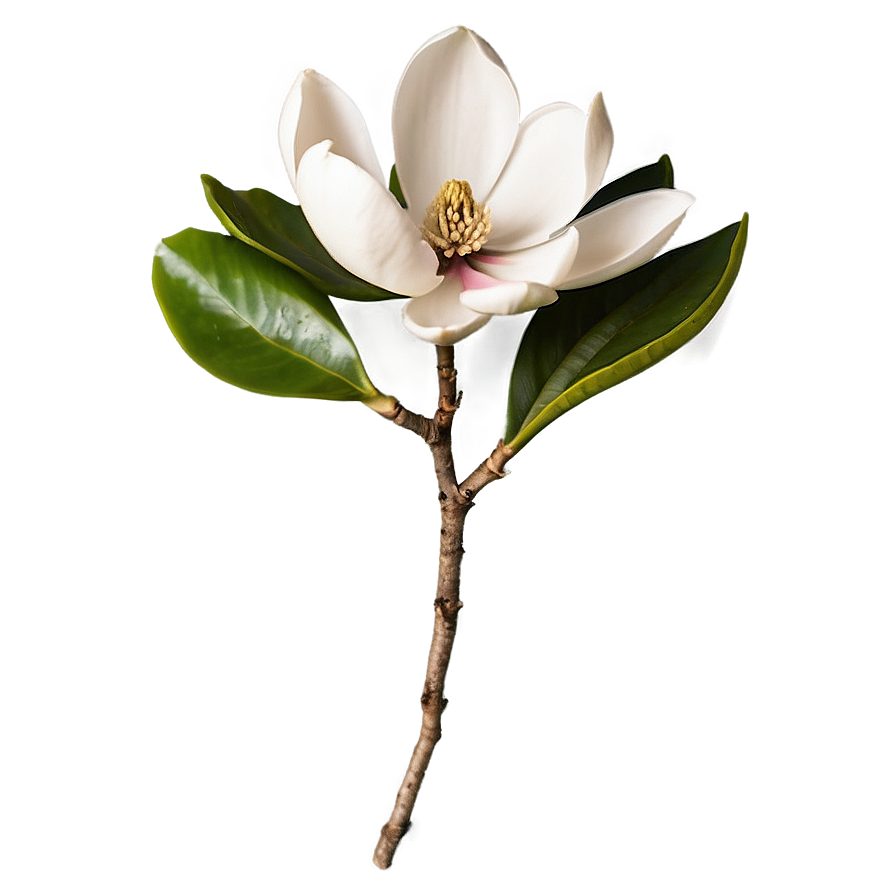 Magnolia Flower Arrangement Png Xle PNG Image