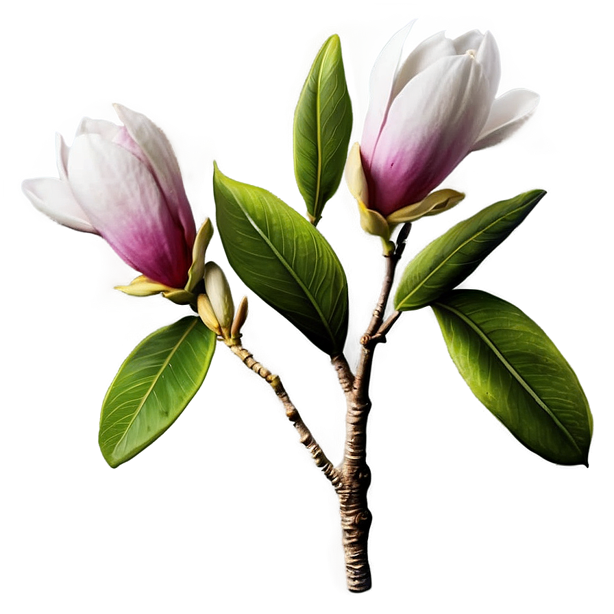 Magnolia Flower Bouquet Png Ywb PNG Image