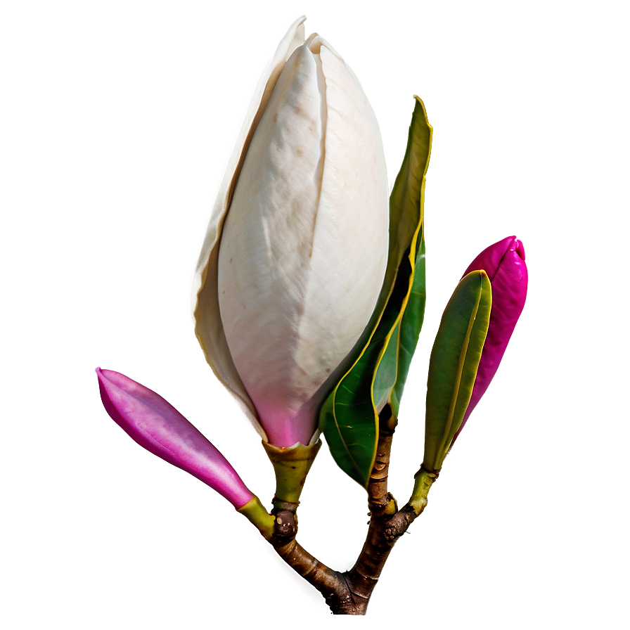 Magnolia Flower Close-up Png Dcs78 PNG Image