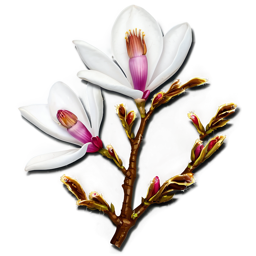 Magnolia Flower D PNG Image