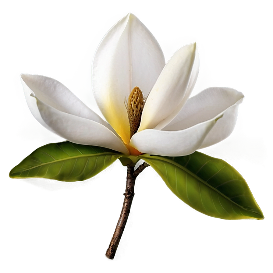 Magnolia Flower Decoration Png Veo74 PNG Image