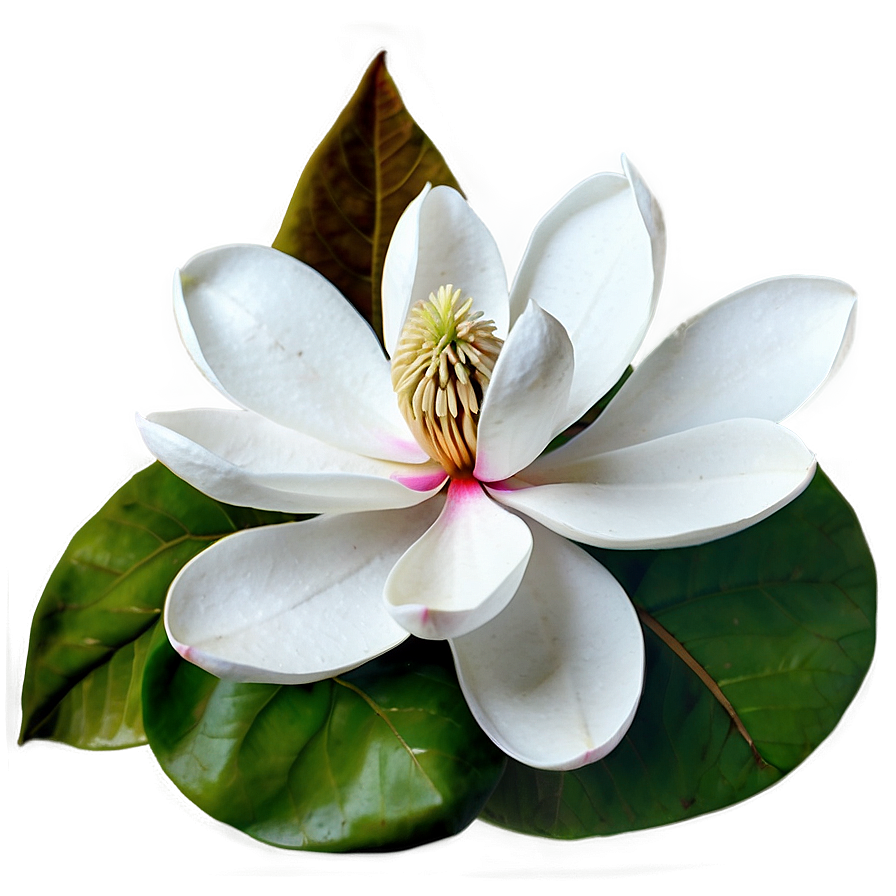 Magnolia Flower Garden Png Lrn PNG Image