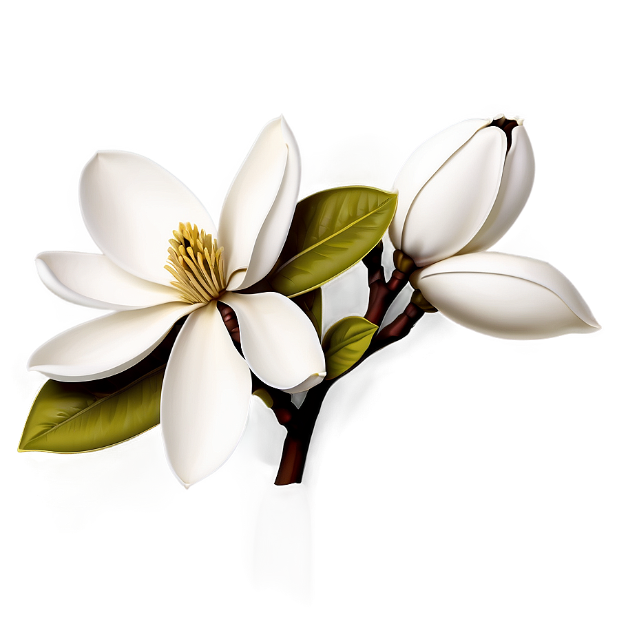 Magnolia Flower Icon Png 06252024 PNG Image