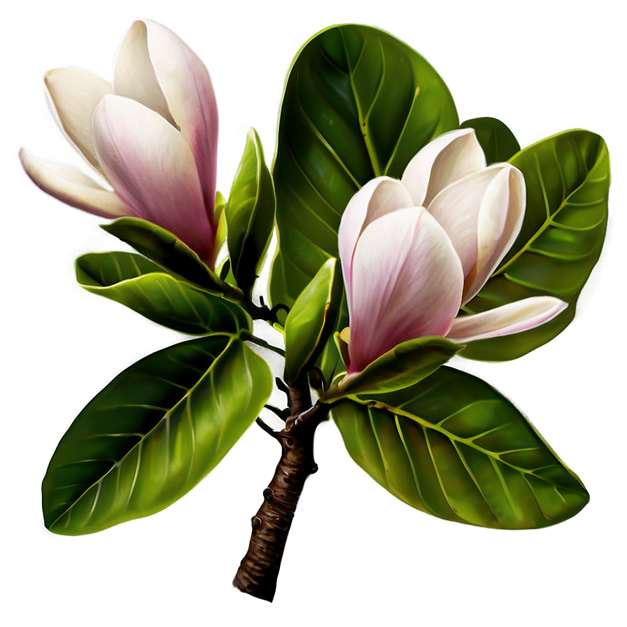 Magnolia Flower Landscape Png 81 PNG Image