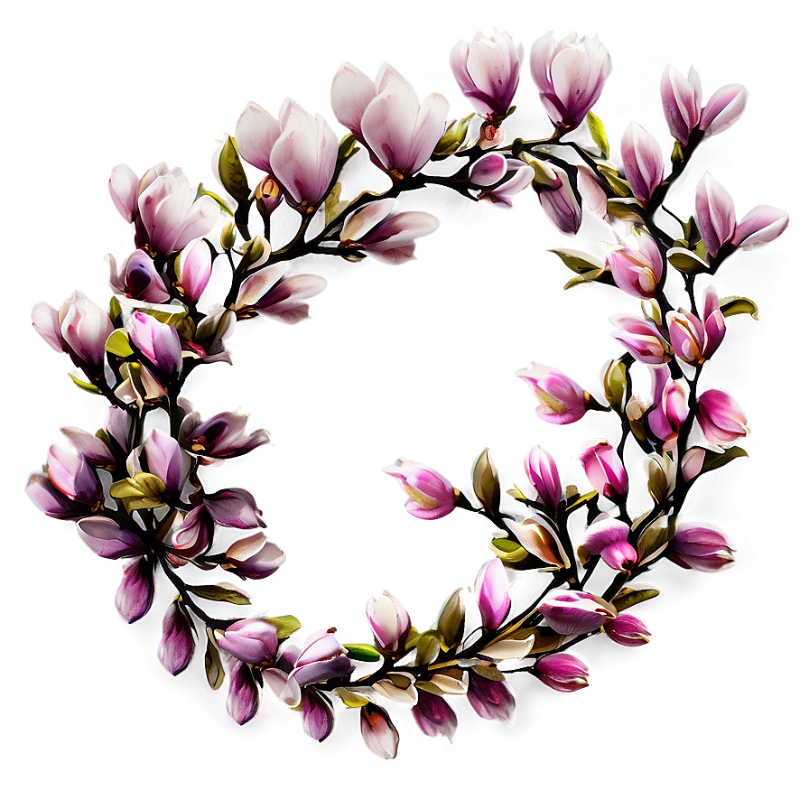 Magnolia Petal Pathway Png Gci29 PNG Image