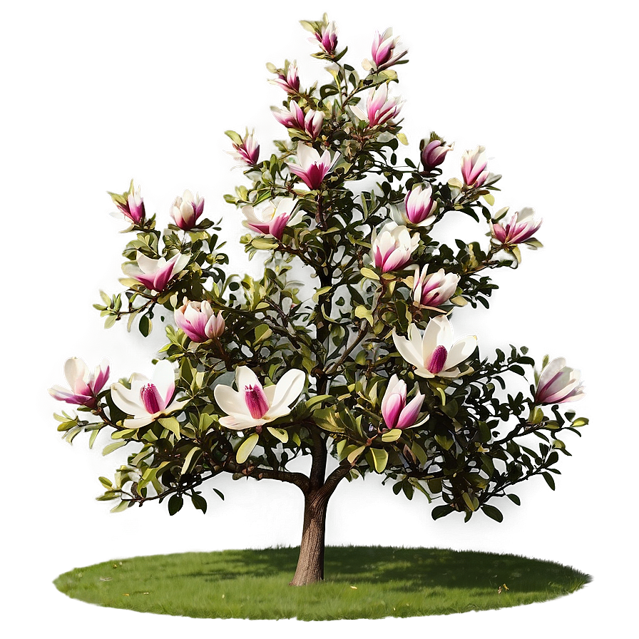 Magnolia Tree In Urban Landscape Png 84 PNG Image