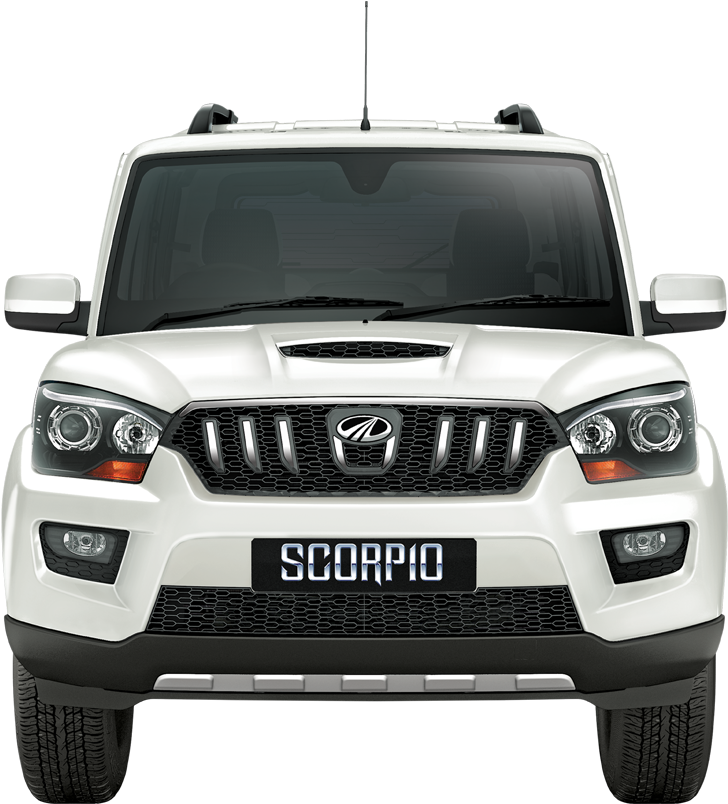 Mahindra Scorpio Front View PNG Image