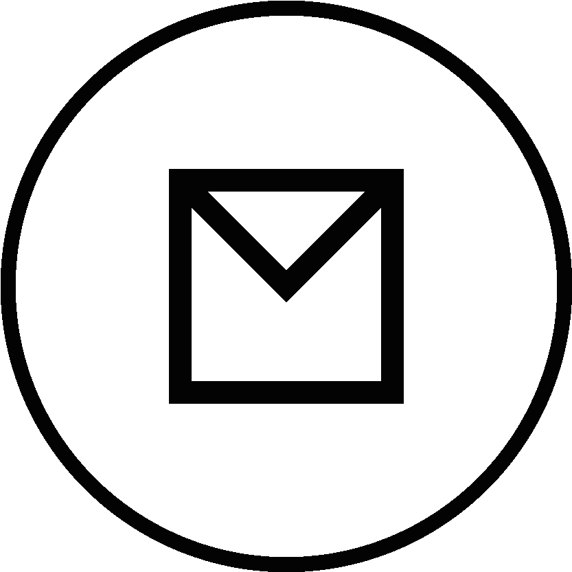 Mail Icon Simple Design PNG Image