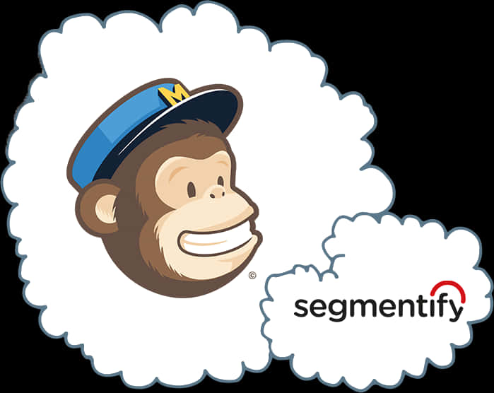 Mailchimp Mascotwith Segmentify Logo PNG Image