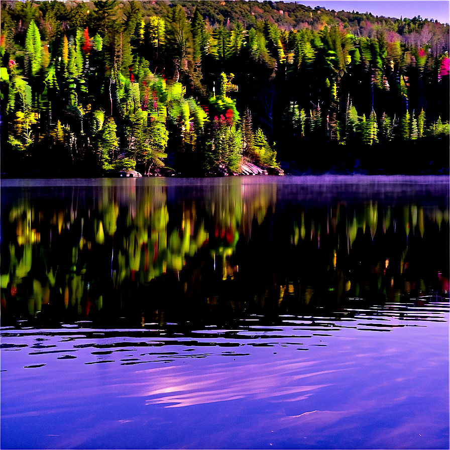 Maine's Peaceful Lakes Png Cps PNG Image