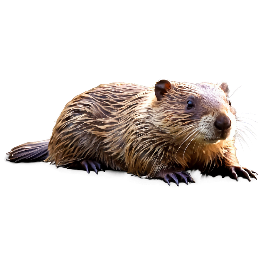 Majestic Beaver Pose Png 05242024 PNG Image