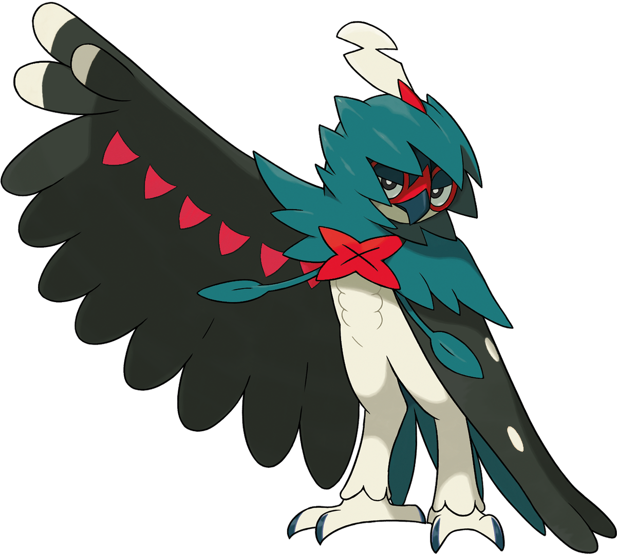 Majestic Blue Bird Pokemon PNG Image