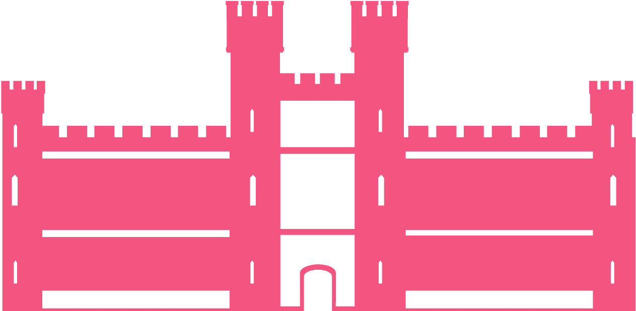 Majestic Castle Silhouette.png PNG Image