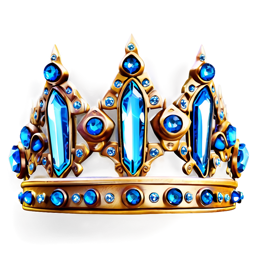 Majestic Crystal Crown Png Dja82 PNG Image