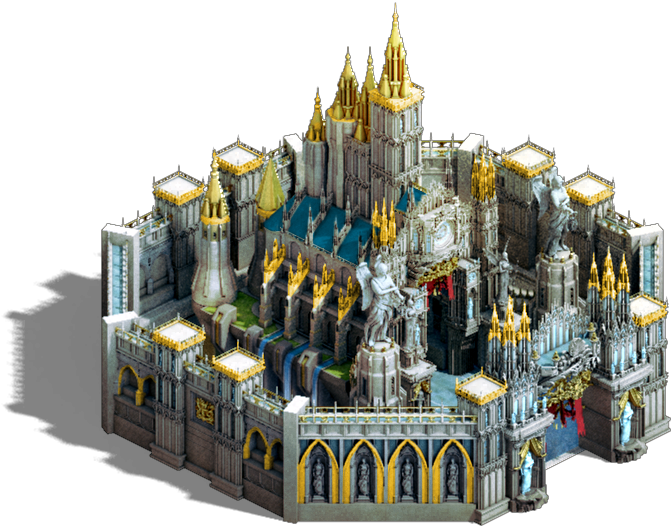 Majestic_ Fantasy_ Castle_ Illustration PNG Image