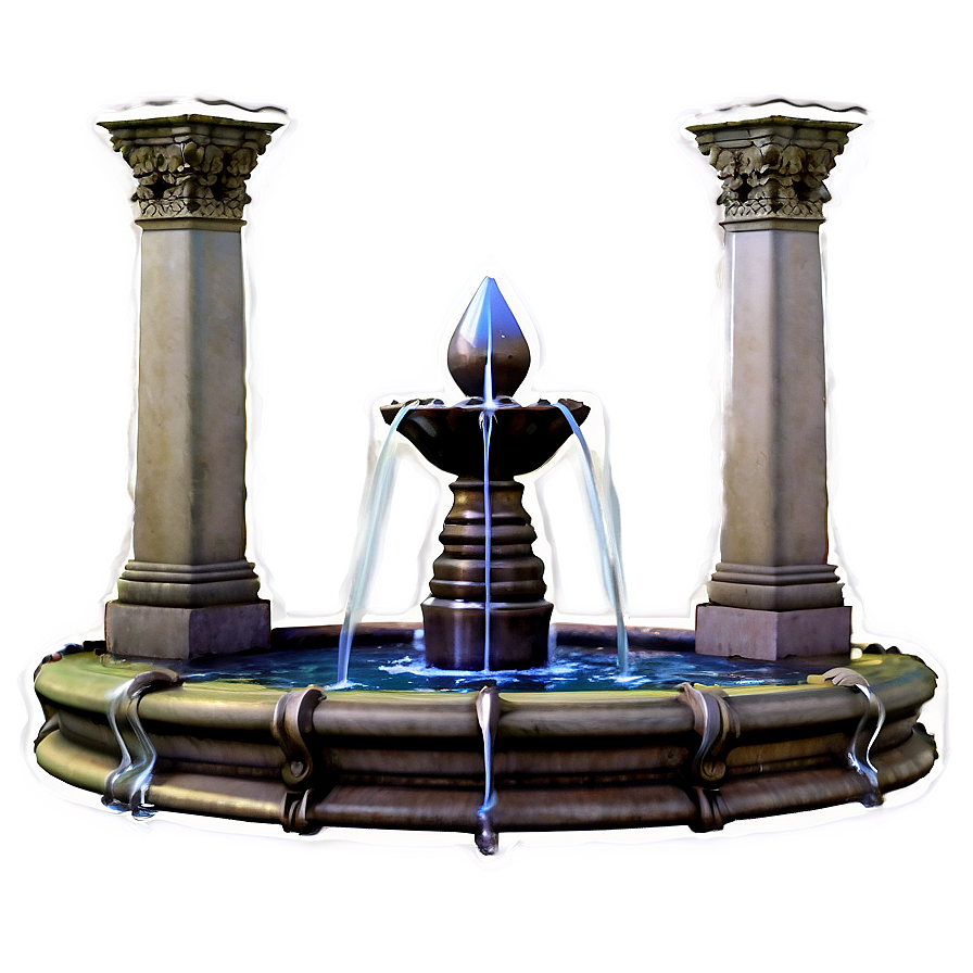 Majestic Fountain Png 54 PNG Image