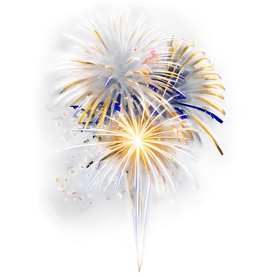 Majestic Gold Fireworks Png 06292024 PNG Image