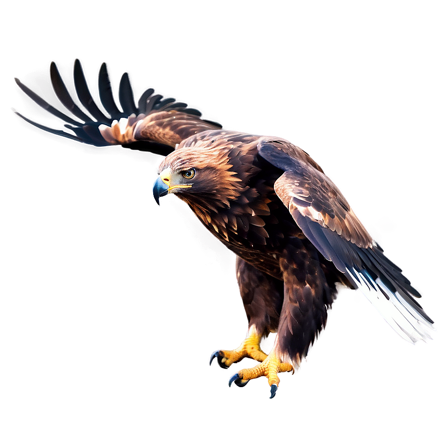 Majestic Golden Eagle Png Eoh61 PNG Image