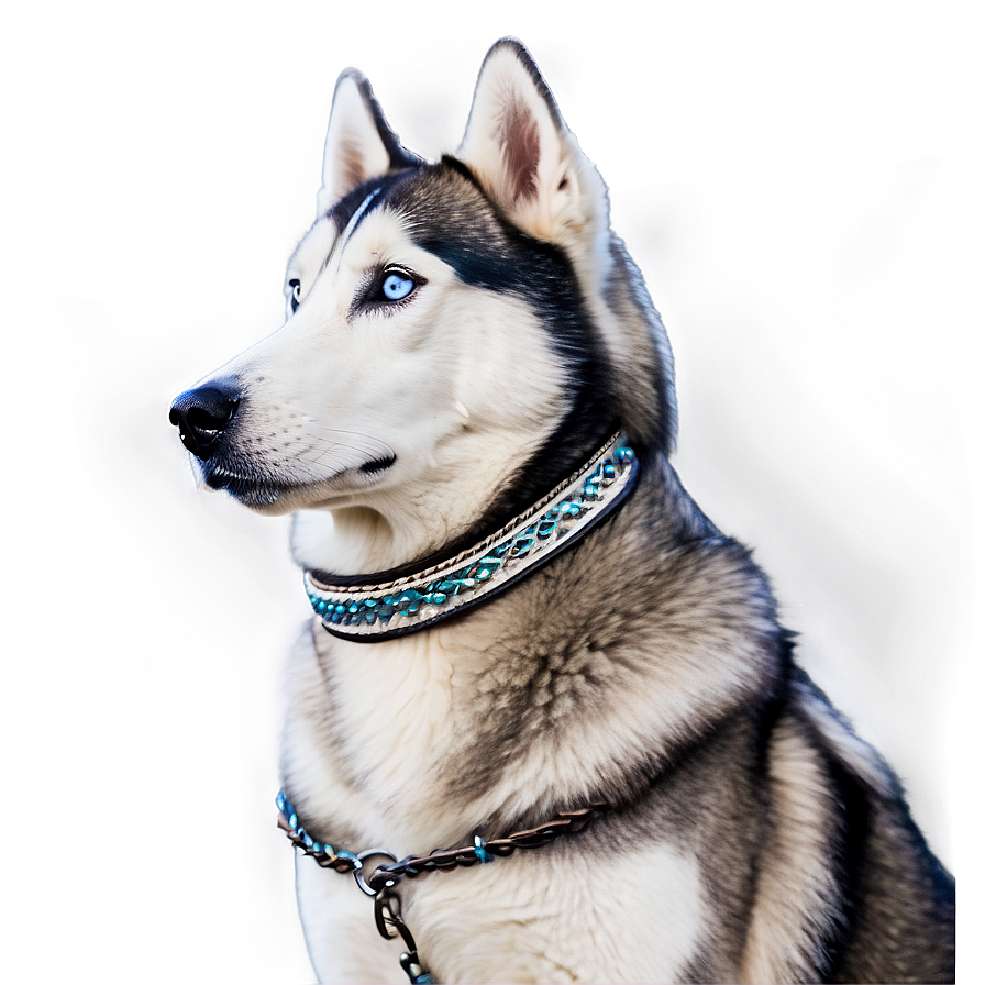 Majestic Husky Gaze Png 06112024 PNG Image