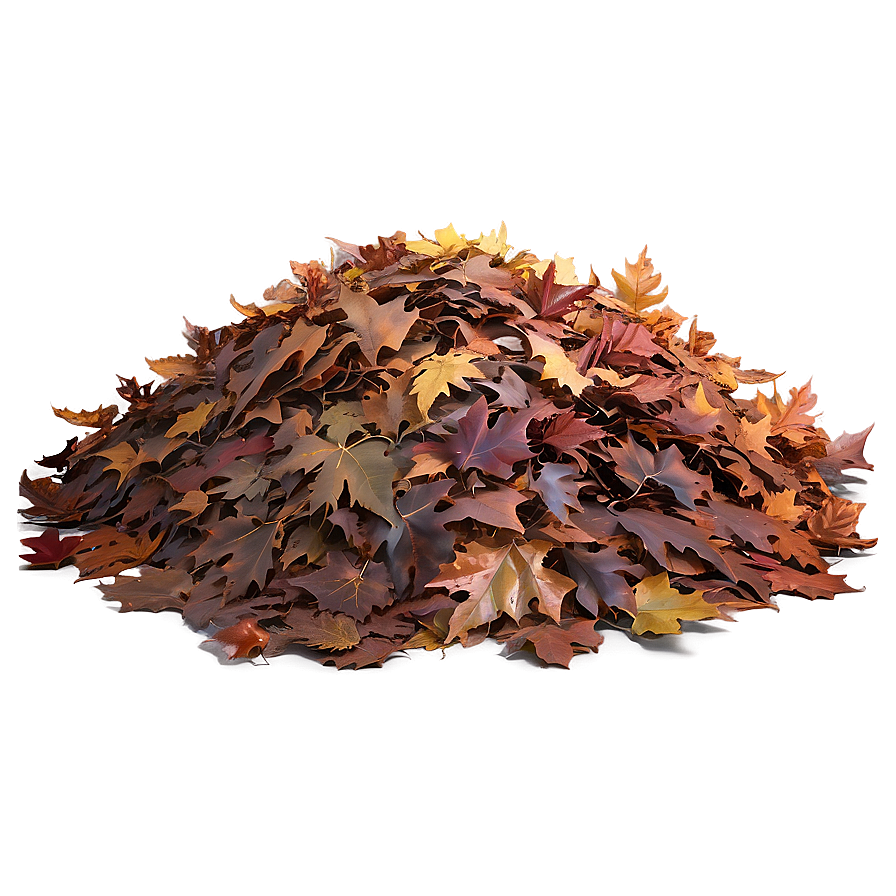 Majestic Leaf Pile Png 06202024 PNG Image