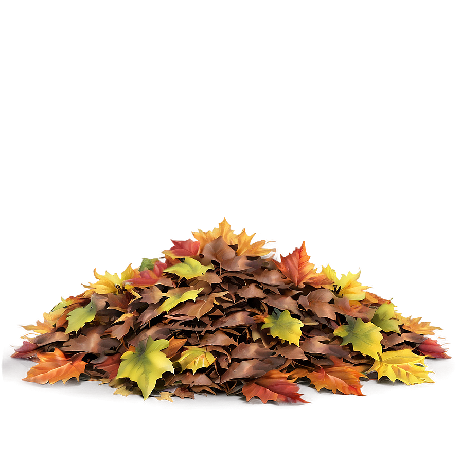 Majestic Leaf Pile Png 7 PNG Image