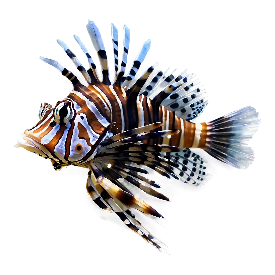 Majestic Lionfish Png 26 PNG Image