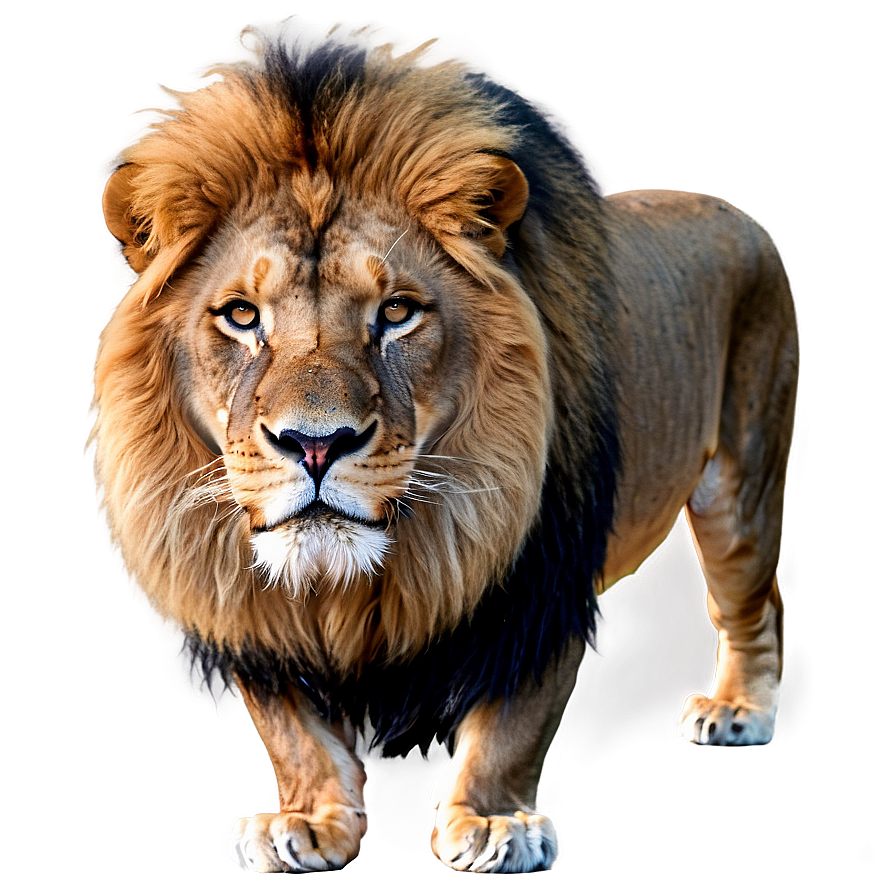 Majestic Male Lion Mane Png Bgs PNG Image