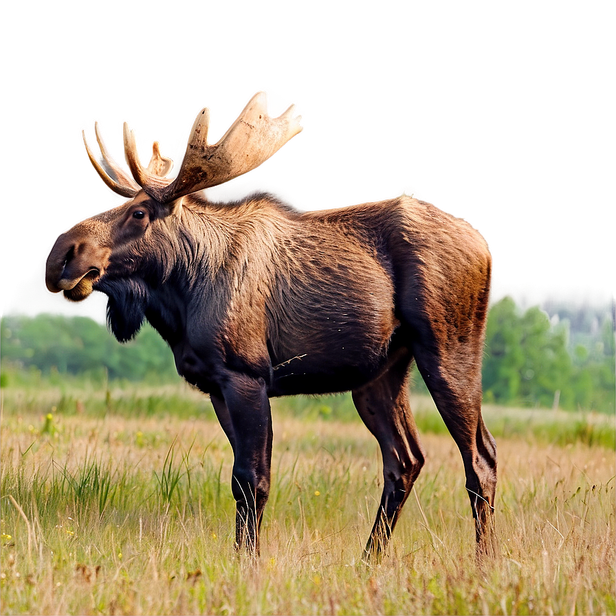 Majestic Moose In Maine Png Tmy PNG Image