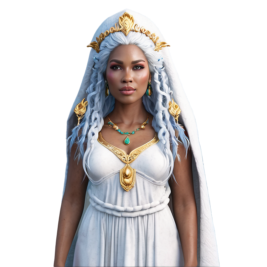 Majestic Mountain Goddess Png Ytg8 PNG Image