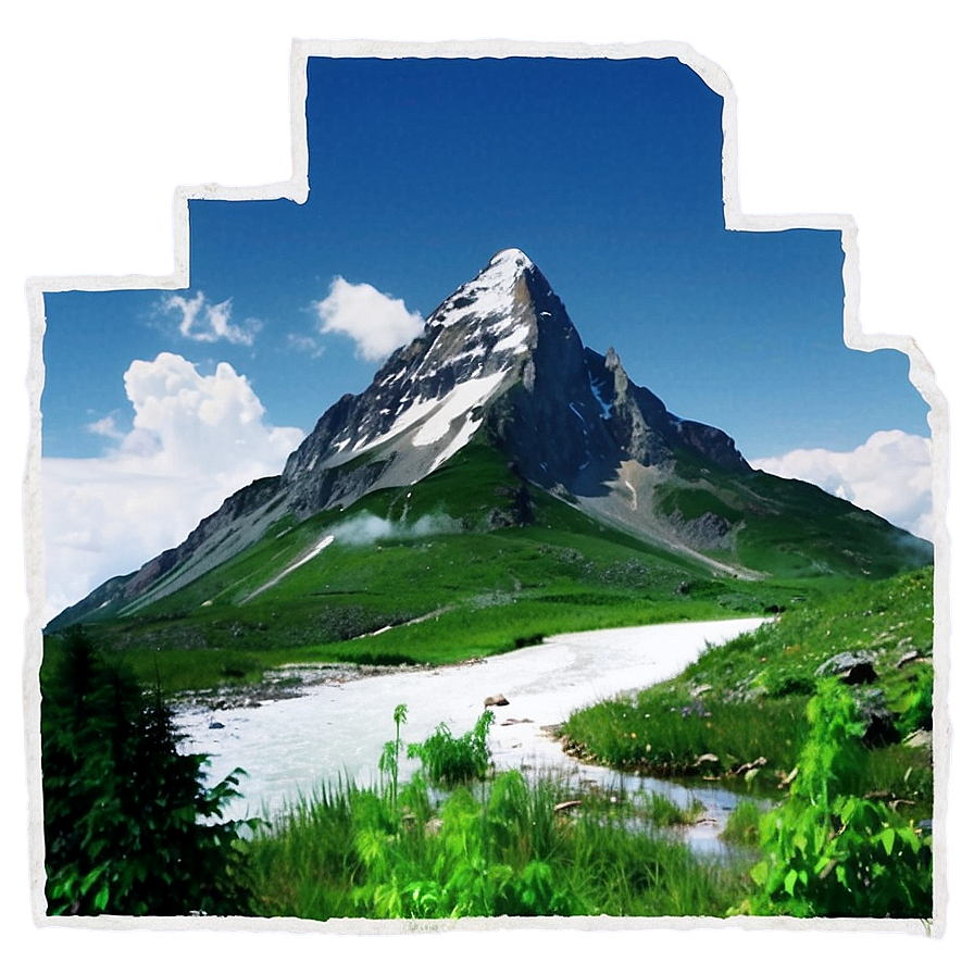 Majestic Mountain View Picture Png Olq PNG Image