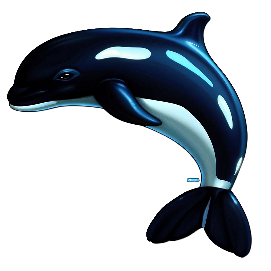 Majestic Orca Whale Artwork Png Ysj32 PNG Image