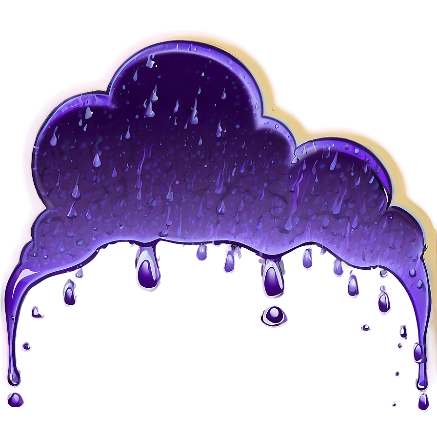 Majestic Purple Rain View Png Eyr4 PNG Image