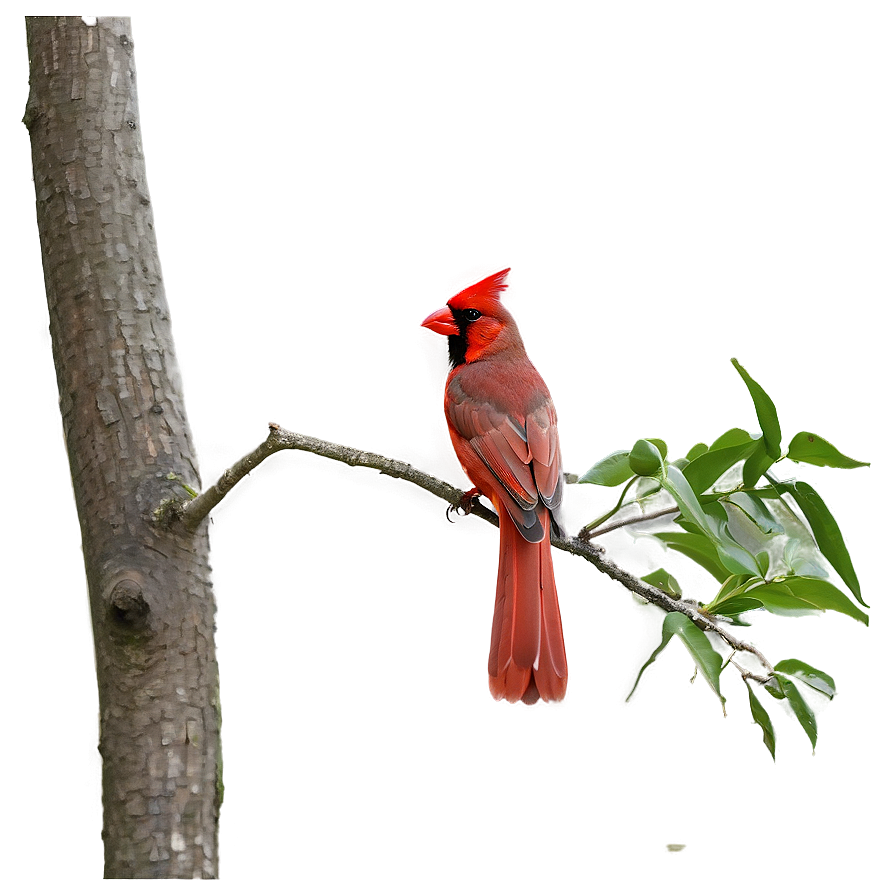 Majestic Red Cardinal Png Hit65 PNG Image