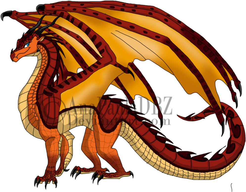 Majestic_ Red_ Dragon_ Illustration PNG Image