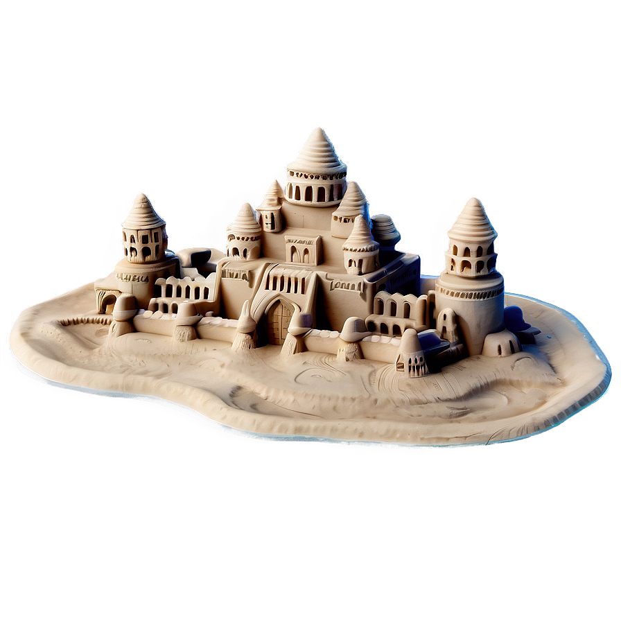 Majestic Sandcastle Png Pyb PNG Image