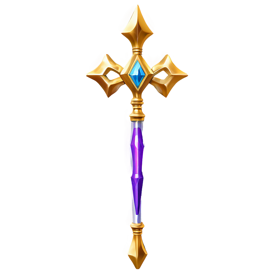 Majestic Scepter Png 06282024 PNG Image