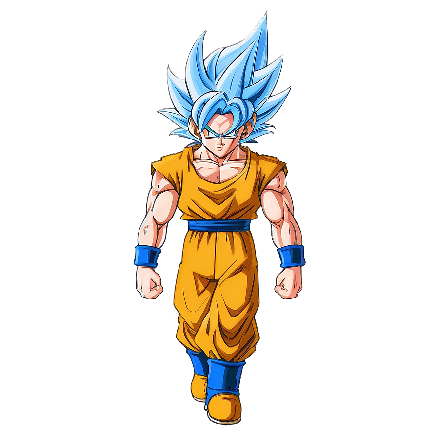 Majestic Super Saiyan Hair Png 06122024 PNG Image