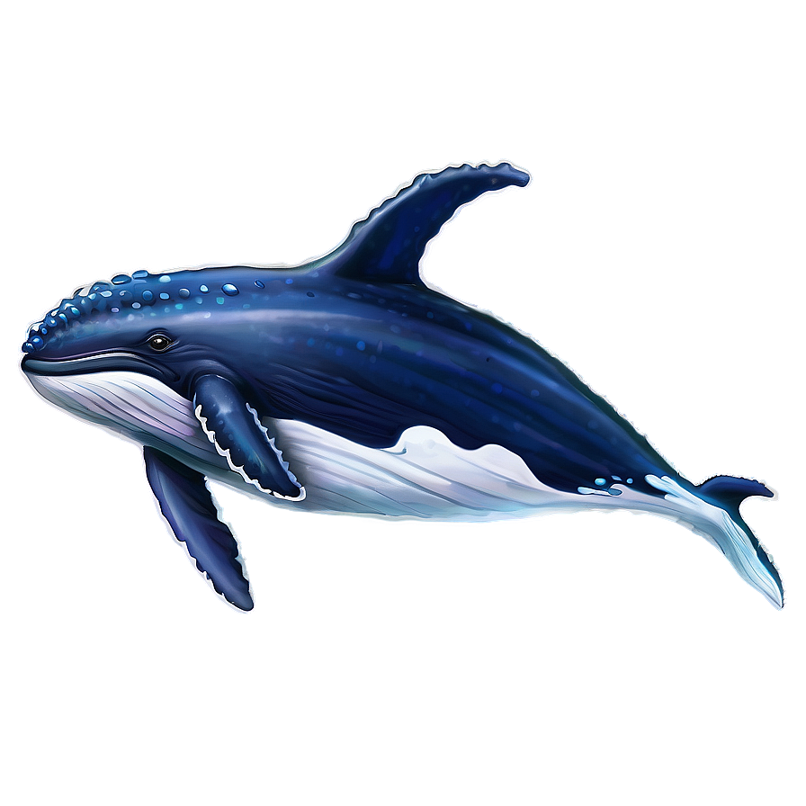 Majestic Whale Png Hmf55 PNG Image