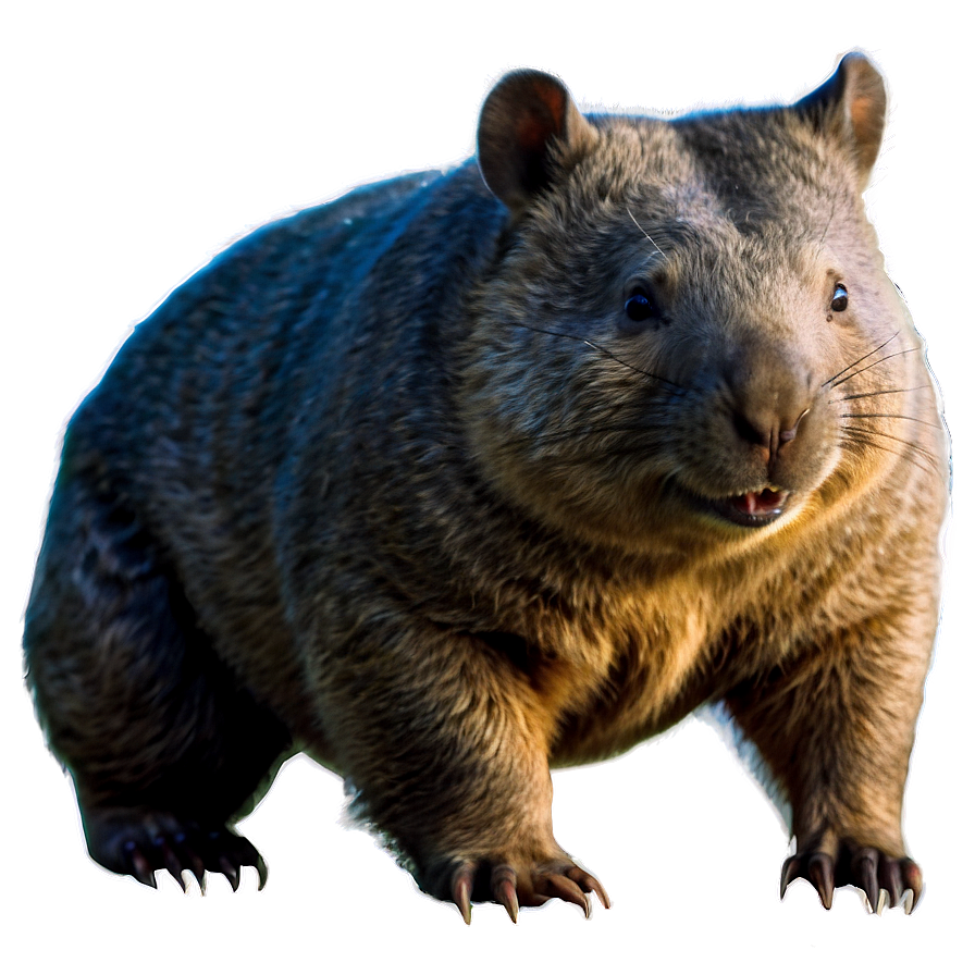 Majestic Wombat Png 06252024 PNG Image