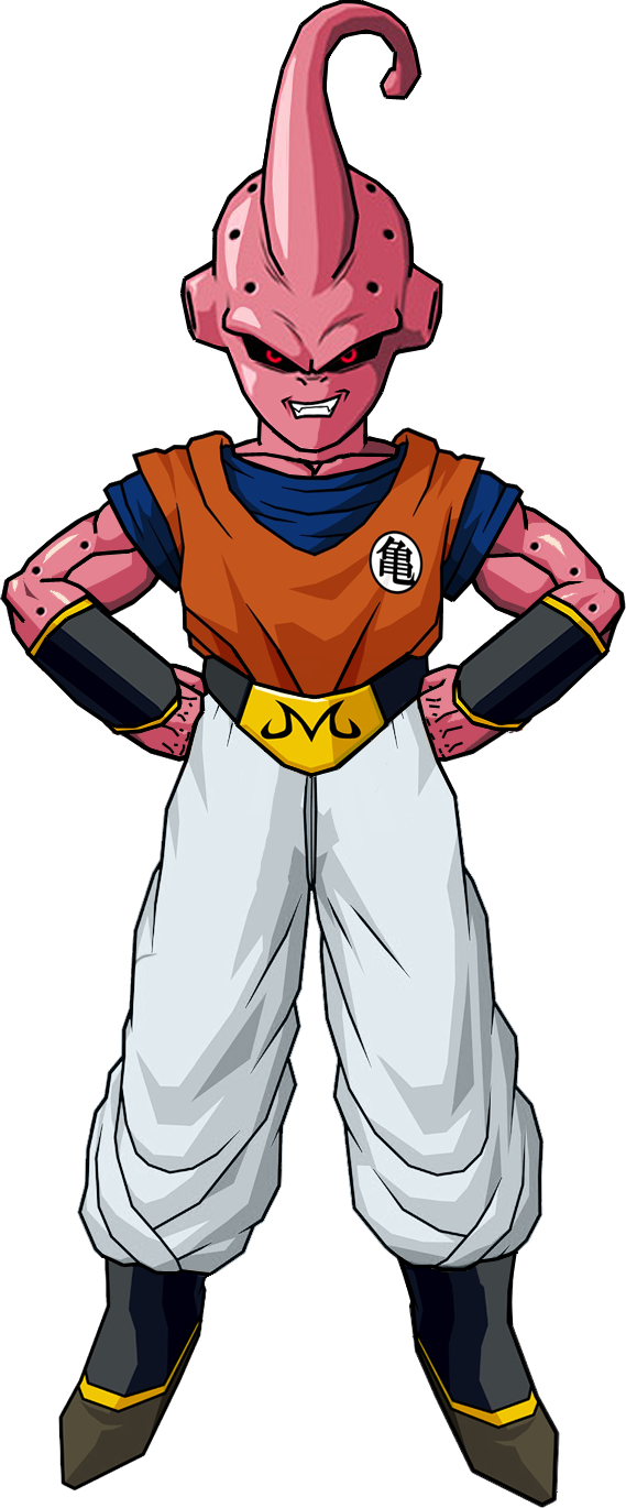 Majin Krillin Fan Art PNG Image