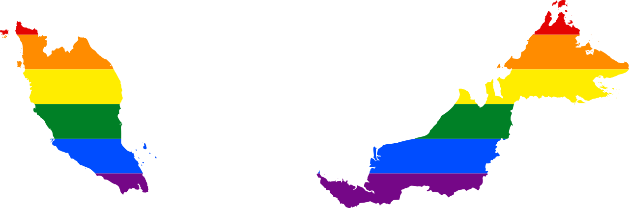 Malaysia Map Color Coded Regions PNG Image