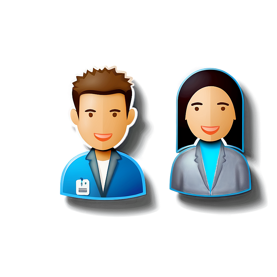 Male And Female People Icon Png 12 PNG Image