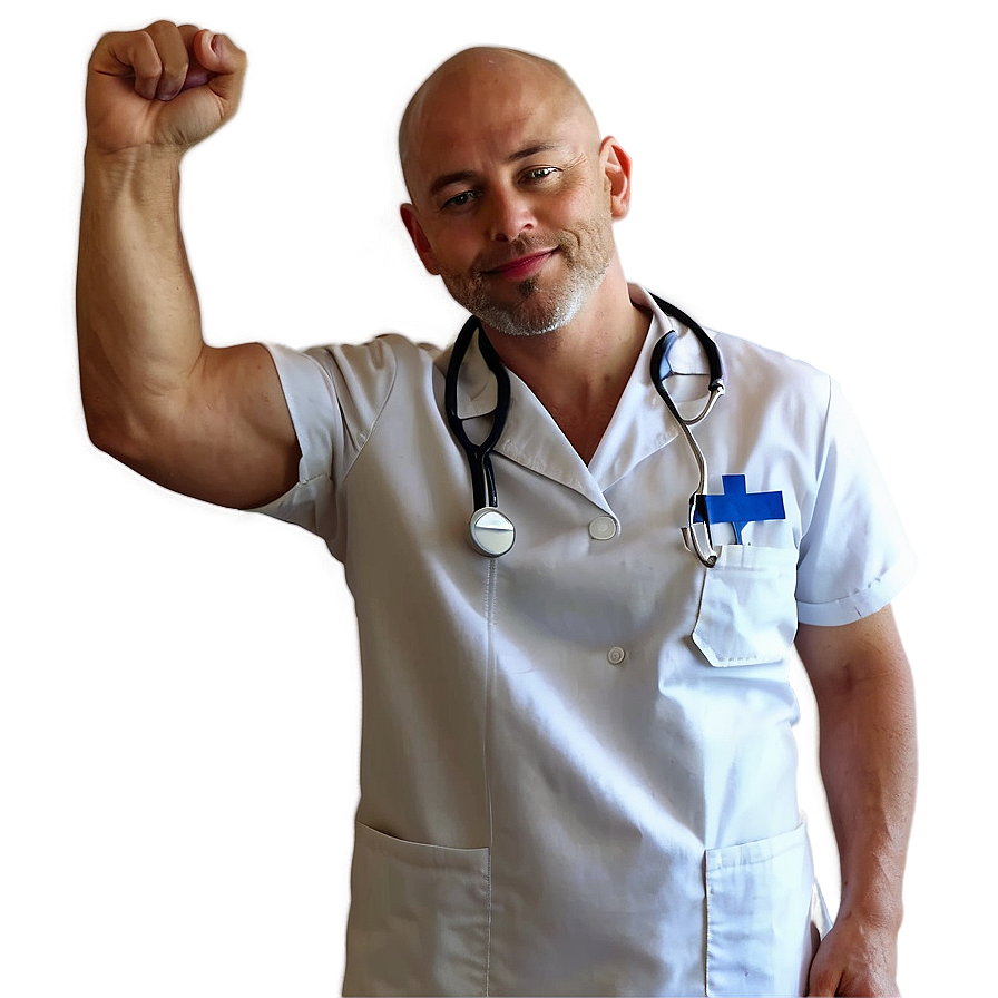 Male Nurse D PNG Image