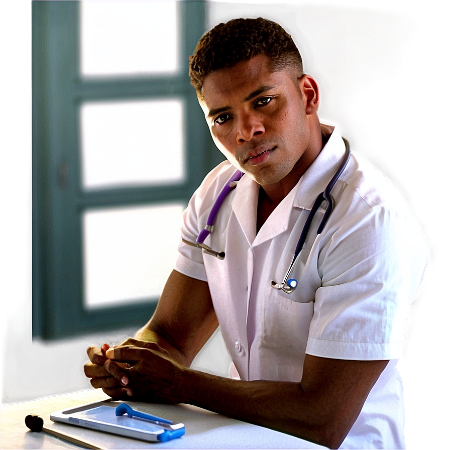 Male Nurse In Healthcare Png Hkh PNG Image