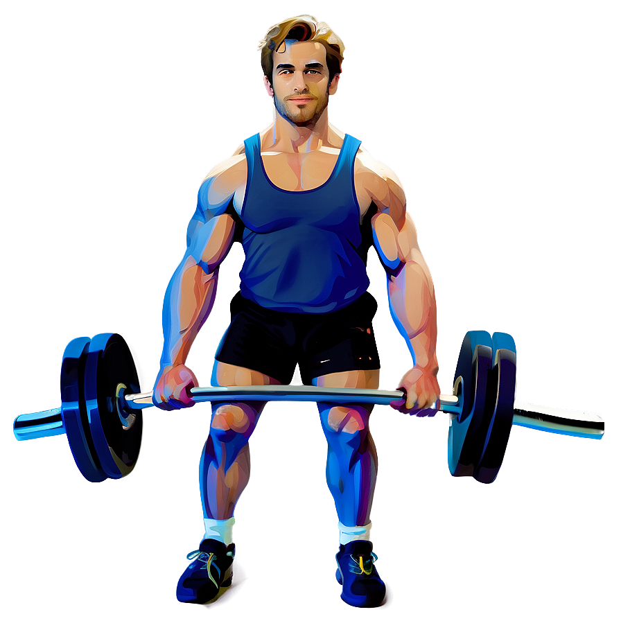 Male Weightlifter Icon Png 90 PNG Image