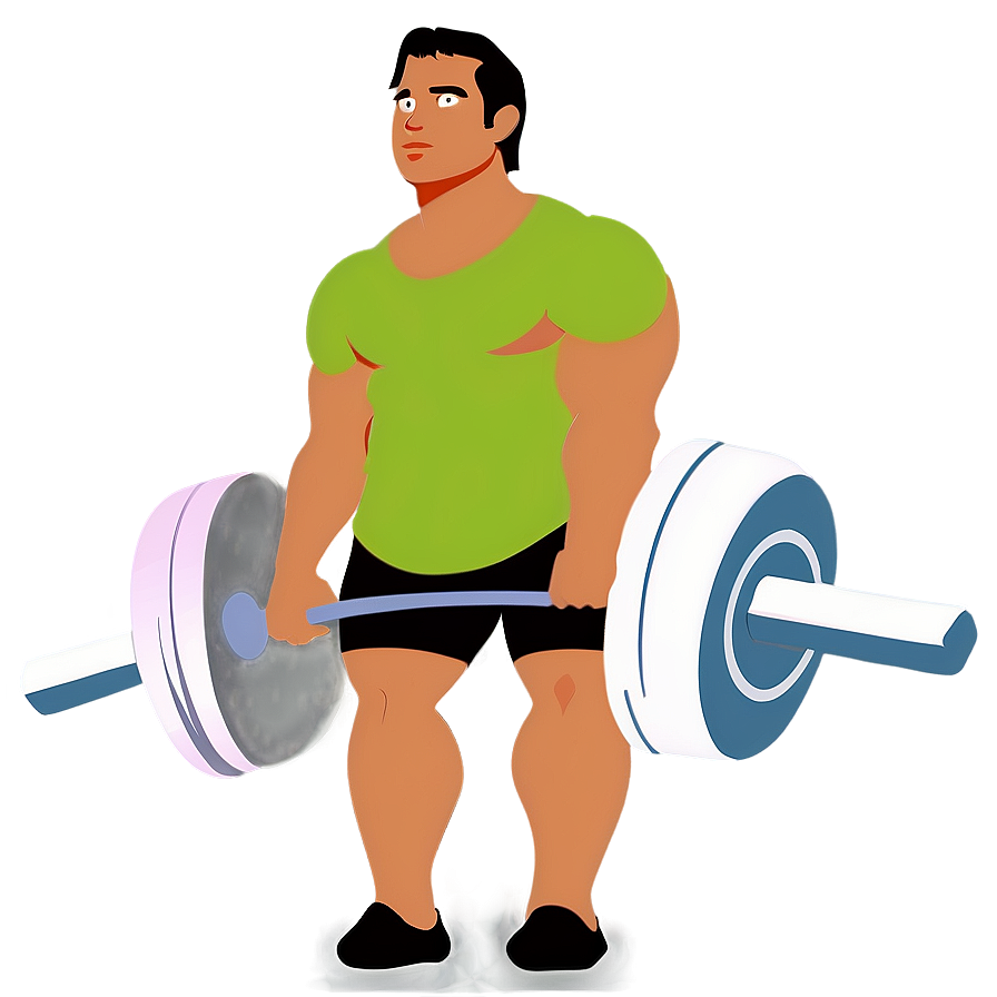 Male Weightlifter Icon Png Thf16 PNG Image