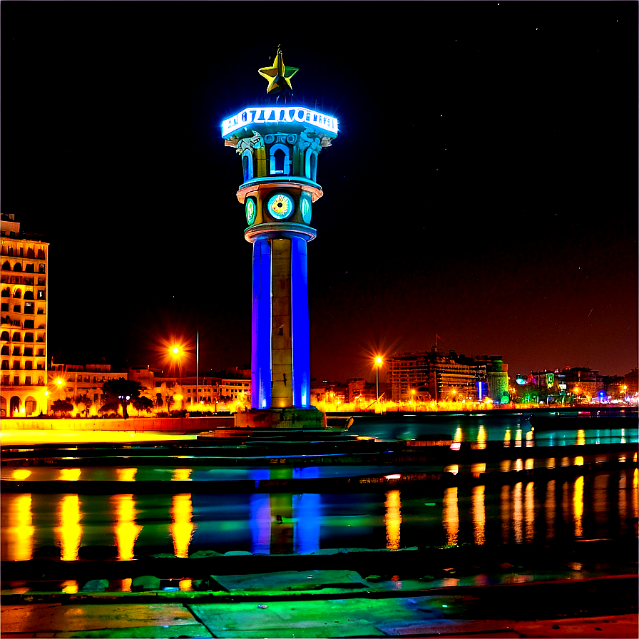 Malecon Havana At Night Png Xdq PNG Image