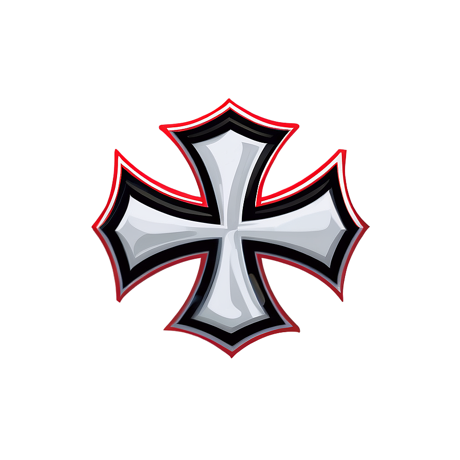 Maltese Cross Graphic Png Fix PNG Image