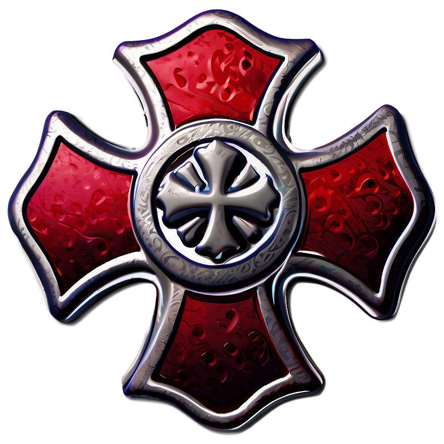 Maltese Cross Illustration Png Xep28 PNG Image