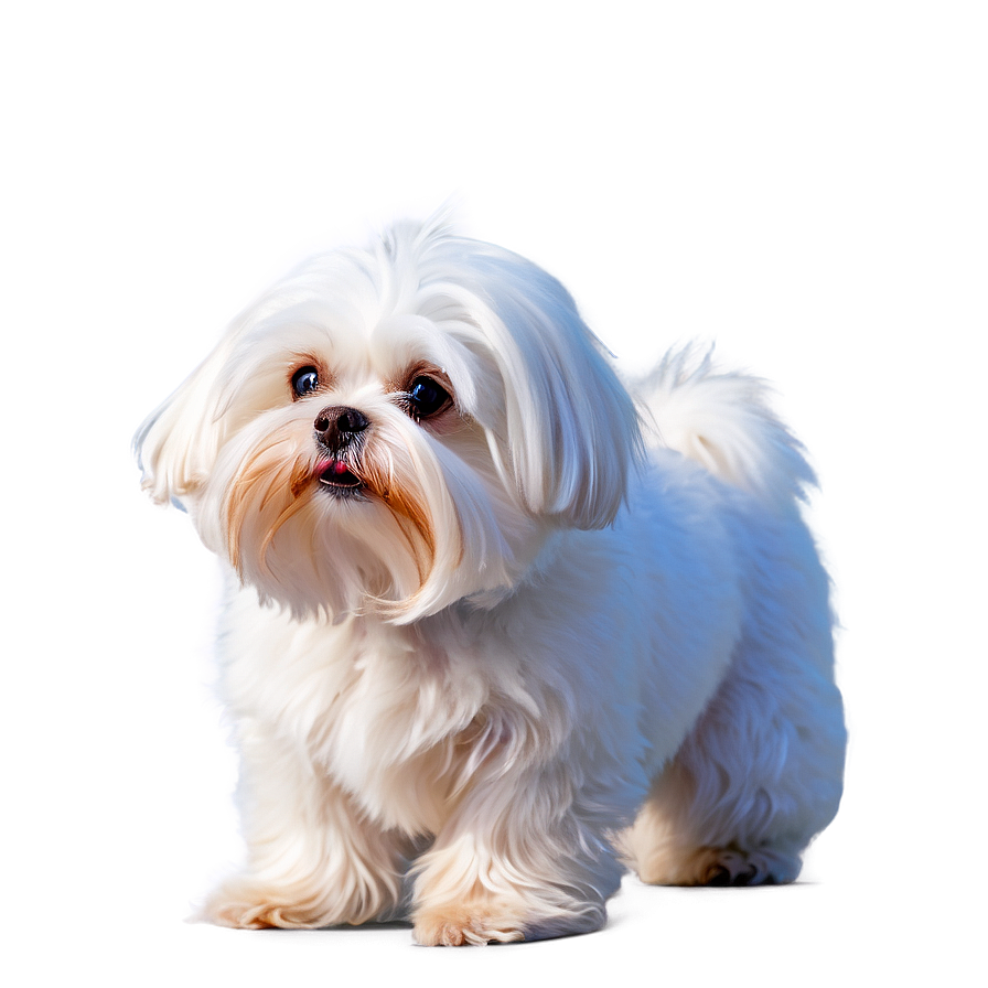 Maltese In Snow Png 6 PNG Image